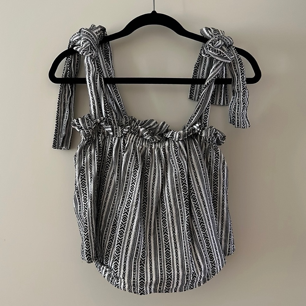 Gianni bini shoulder tie top